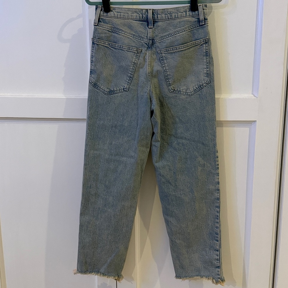 Universal Thread Light Blue Straight ankle Leg Je… - image 2